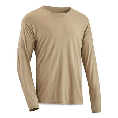 U.S. Military Surplus DRIFIRE Ultra Lightweight Base Layer Long Sleeve Shirt, New