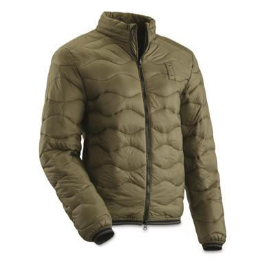 Italian Municipal Surplus Quilted Puffer Liner Jacket, New