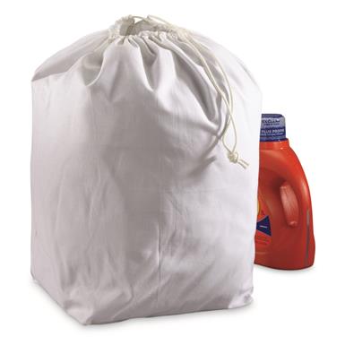 French Military Surplus Laundry Bags, 5 Pack, New