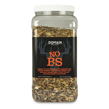 Domain No BS Food Plot Seed, 4.5 lbs.