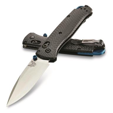 Benchmade 535-3 Mini Bugout Folding Knife, Carbon Fiber Handle