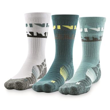 Under Armour Men's Elevated Novelty Crew Socks, 3 Pairs