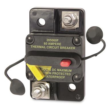 Blue Sea Systems 285 Series Circuit Breaker, Surface Mount 60A
