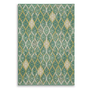 Mohawk Home Outdoor Stamped Ikat Rug