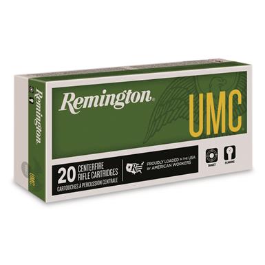 Remington UMC Rifle, .450 Bushmaster, FMJ, 260 Grain, 20 Rounds