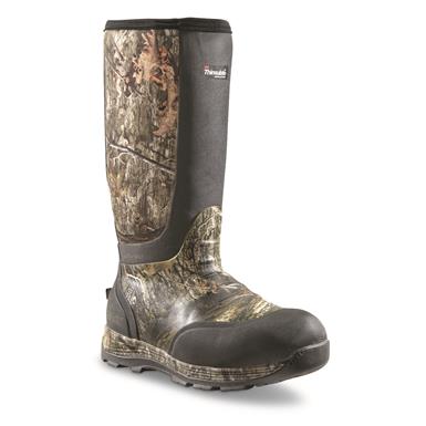 Rocky Men's Stryker 16" Waterproof Insulated Rubber Hunting Boots, 800 Gram