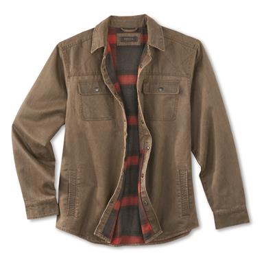 DKOTA GRIZZLY Men's Ryker Flannel-lined Shirt Jacket