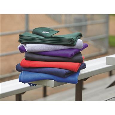 U.S. Municipal Surplus Fleece Stadium Blankets, 2 Pack, New