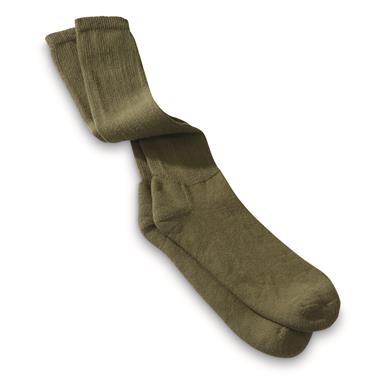 U.S. Military Surplus DLA Boot Socks, 3 Pack, New