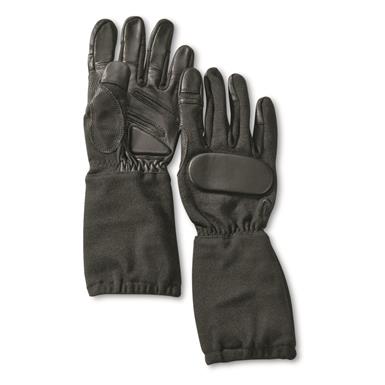 Hatch SOG Operator Tactical Abrasion Resistant Black Gauntlet Glove 
