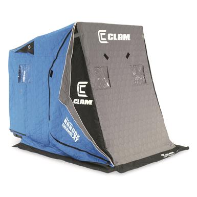 Clam Nanook XT Thermal Ice Fishing Shelter, 2-Person