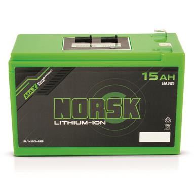 Norsk 15Ah Lithium-Ion Battery Kit