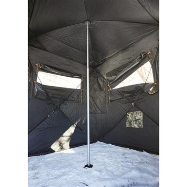 Guide Gear Field General 4-Star Insulated Ground Blind with Snow Pole
