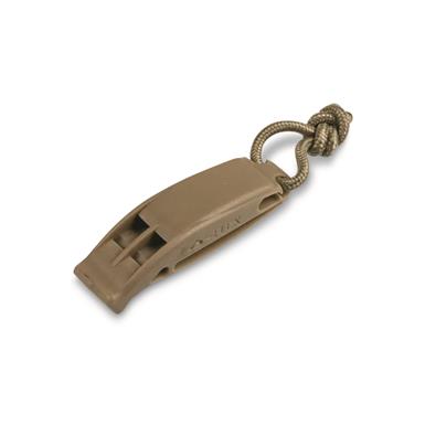Mil-Tec Emergency Signaling Whistles, 2 Pack