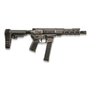 CMMG Banshee Mk10 AR-style Pistol, Semi-auto, 10mm, 8" Barrel, 30+1 Rds., Tungsten, Glock Mags