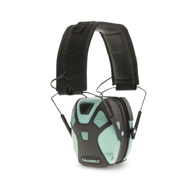 Caldwell E-Max Pro Series Hearing Protection Ear Muffs, 23dB NRR, Aqua