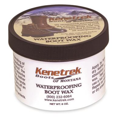 Kenetrek Waterproofing Boot Wax, 8 oz.