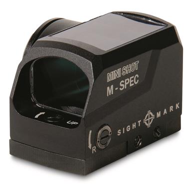 Sightmark Mini Shot M-Spec M3 Solar Reflex Sight, 3 MOA Red Dot