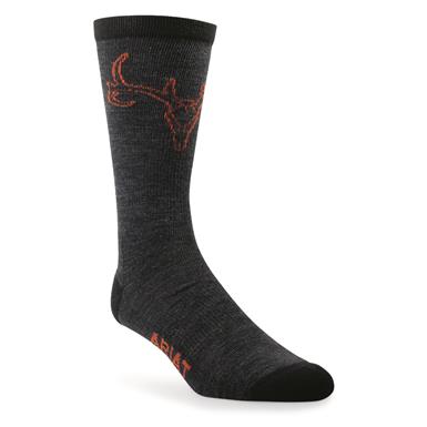 Ariat European Mount Performance Wool Mid Calf Socks