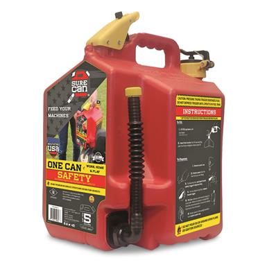 SureCan One Can Type II Gasoline Safety Can, 5 Gallons