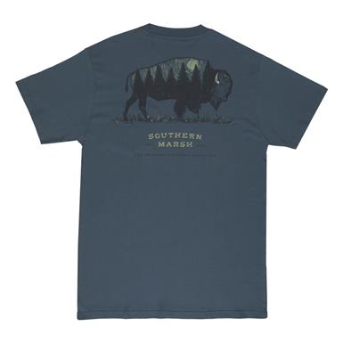 Southern Marsh Men's Starry Buffalo Pocket Shirt
