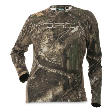 DSG Outerwear Women's Ultralightweight Camo Hunt Shirt
