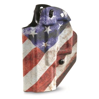Mission First Tactical Ambidextrous Appendix IWB/OWB Holsters, American Flag