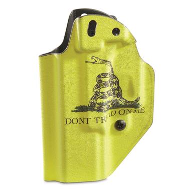 Mission First Tactical Ambidextrous Appendix IWB/OWB Holsters, Gadsden Flag