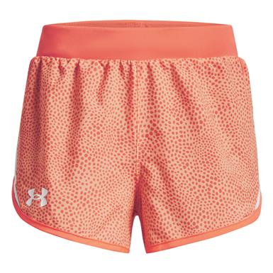Under Armour Girls' Fly-By Printed Shorts