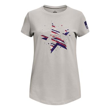 Under Armour Girls' Freedom Foil T-shirt