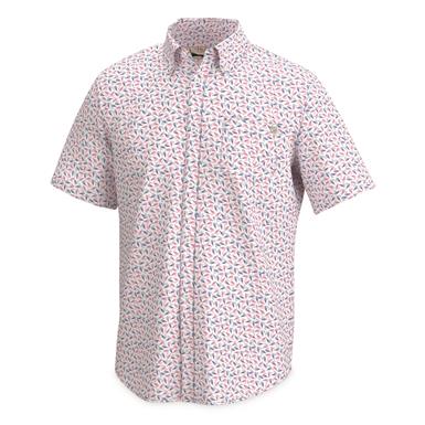 Huk Kona Jig Short Sleeve Button Up Shirt