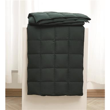 Serta Packable Down Fiber Throw Blanket