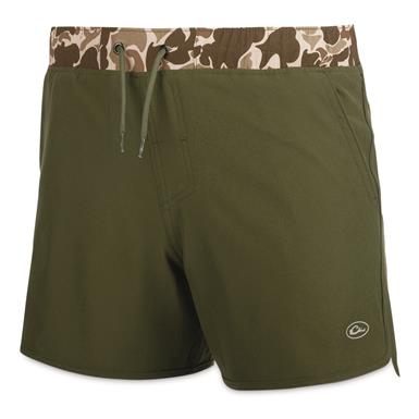 Drake Youth Commando Lined Volley Shorts, 5" inseam