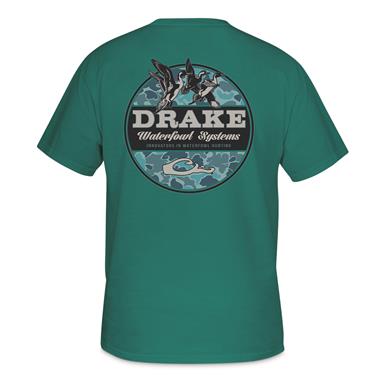 Drake Waterfowl Youth Old School Circle T-Shirt