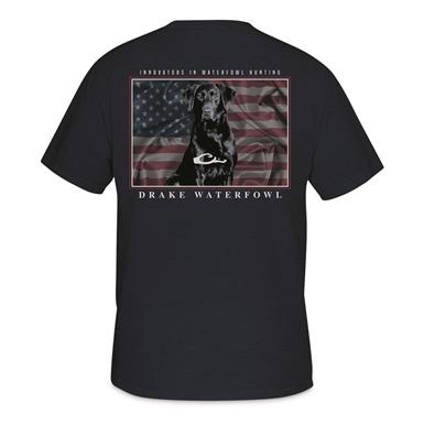 Drake Waterfowl Youth Americana Lab T-Shirt