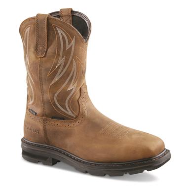 Ariat Men's Sierra Shock Shield H2O Waterproof Steel Toe Boots