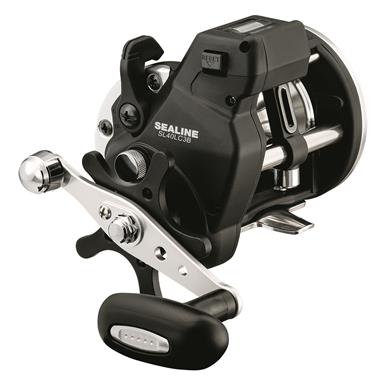 Daiwa Sealine SL-3 Line Counter Reel with Paddle Handle, Size 20, 4.2:1 Gear Ratio, Right Hand