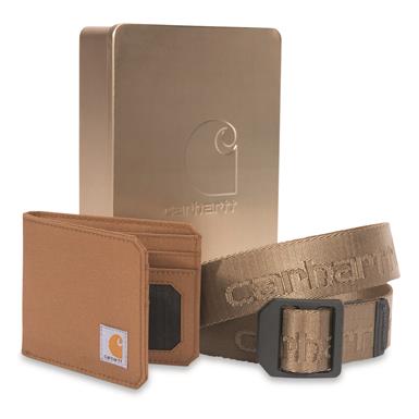 Carhartt Belt And Wallet Gift Pack