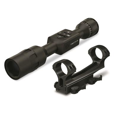 ATN X-Sight LTV 5-15x Day/Night Rifle Scope with Dual Ring Cantilever Mount