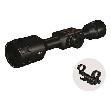 ATN ThOR 4 (384x288) 1.25-5x Smart HD Thermal Rifle Scope with Dual Ring Cantilever Mount