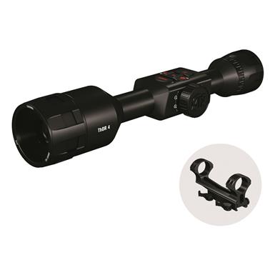 ATN ThOR 4 (384x288) 2-8x Smart HD Thermal Rifle Scope with Dual Ring Cantilever Mount