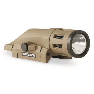 Inforce WML Gen2 400-lumen Weapon Light with IR, FDE