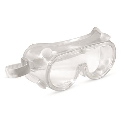 U.S. Municipal Surplus Safety Goggles, 10 Pack, New