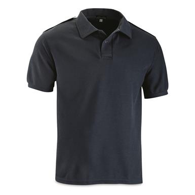 U.S. Police Surplus Short-sleeve Mocean Vapor Pique Polo Shirt, New