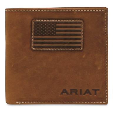 Ariat Flag Patch Large Bifold Wallet