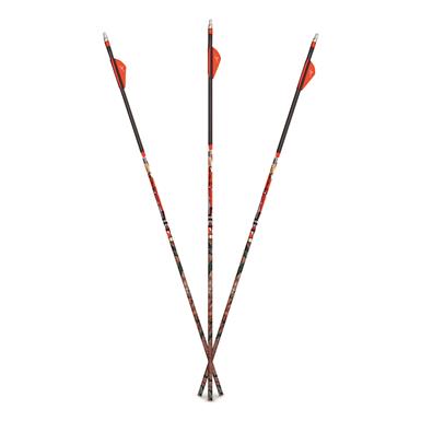 Carbon Express D-Stroyer MX Hunter Fletched Arrows, 6 Pack
