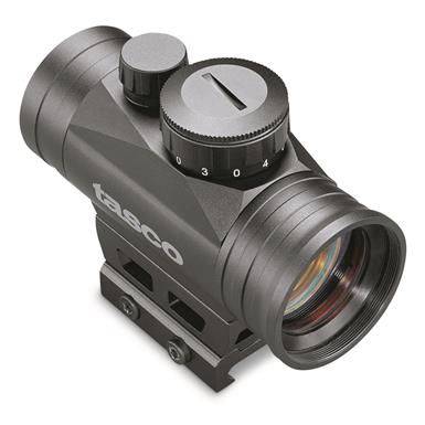 Tasco ProPoint 1x30mm Red Dot Sight, 3 MOA Red Dot Reticle