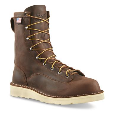 Danner Men's Bull Run 8" Lace to Toe Work Boots