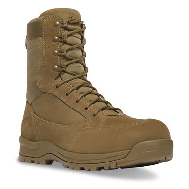 Danner Men's Tanicus 8" Side-Zip Waterproof Insulated Composite Toe Tactical Boots, 400 Gram
