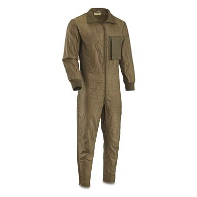 German Military Surplus Quilted Coverall Liner, New